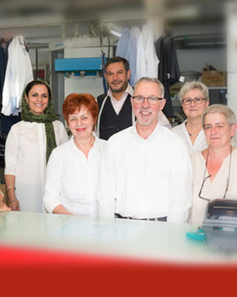 Das Team der AM PM Textilreinigung Hamburg